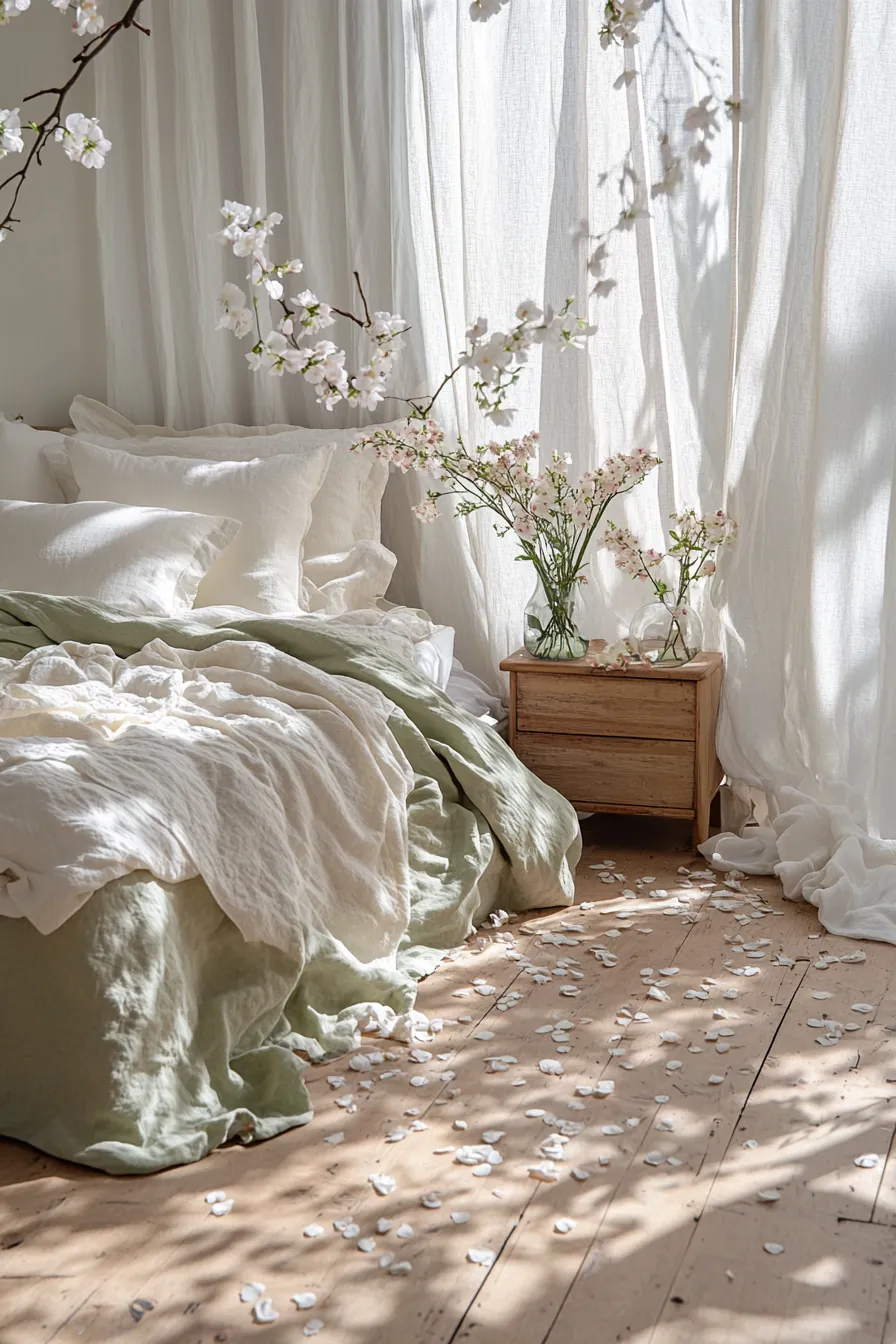 Transform Your Room with Seasonal Floral Bedroom Styling