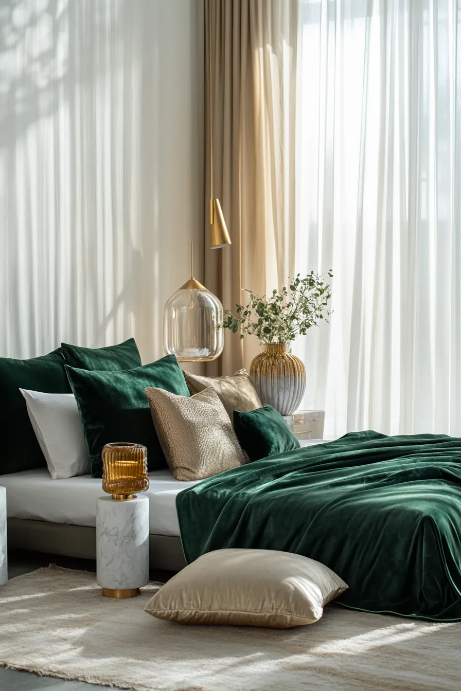 Transform Your Room with Seasonal Modern Luxe Bedroom Accessories