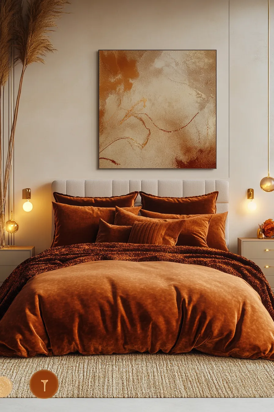 Transform Your Sanctuary Using Modern Luxe Fall Bedroom Accents