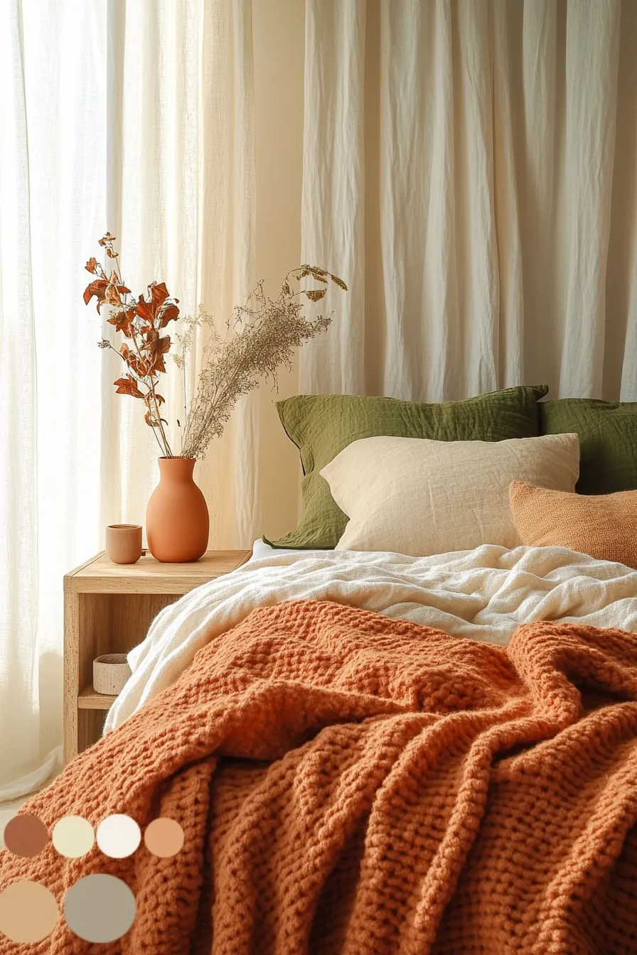 Transform Your Sleep Sanctuary Using a Rustic Fall Bedroom Color Palette