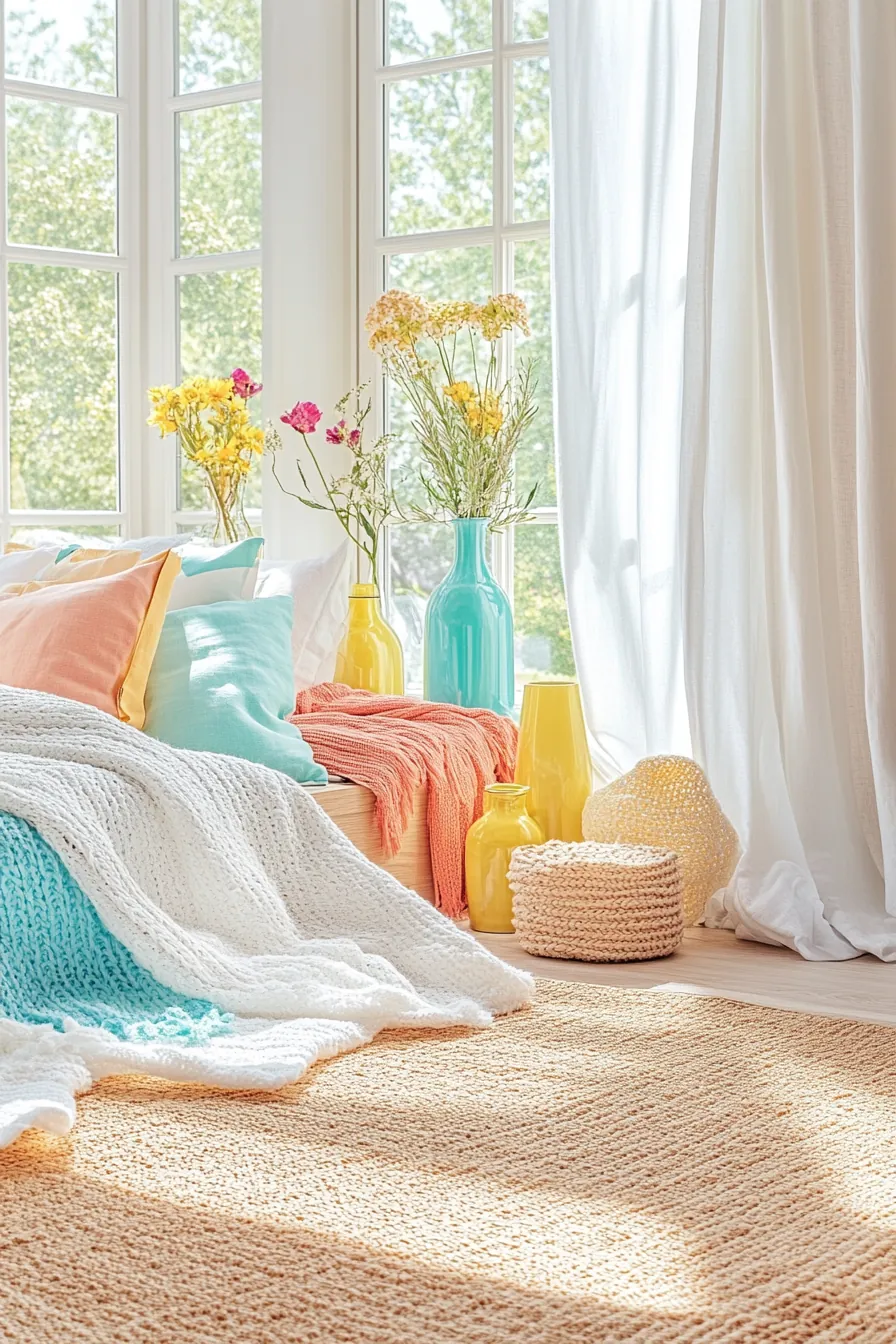Transform Your Sleep Space with Bright Summer Bedroom Accessories Ideas Full of Life