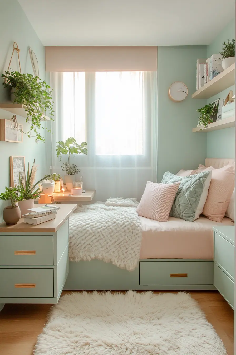 Transform Your Small Bedroom Space Saving Hacks