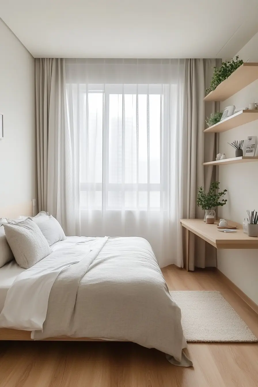 Transform Your Small Bedroom with Minimalist Organization