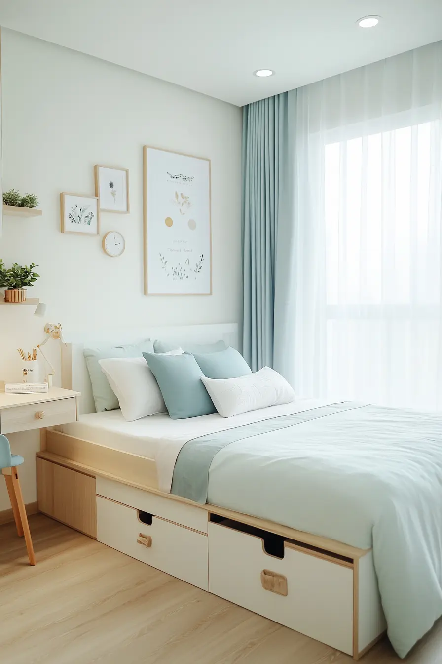Transform Your Small Bedroom with Space Saving Ideas