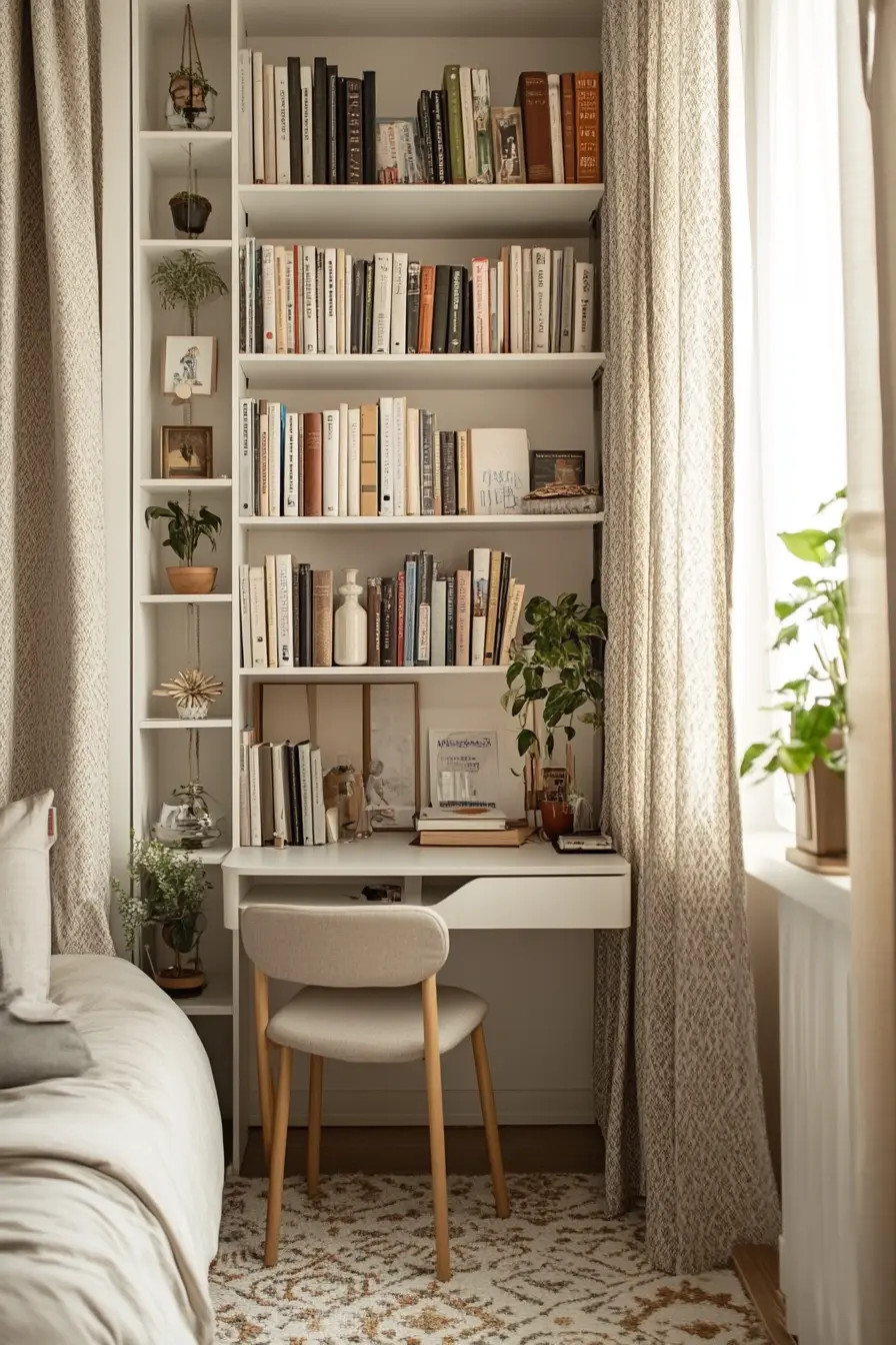 Transform Your Small Bedroom with Vertical Space Solutions