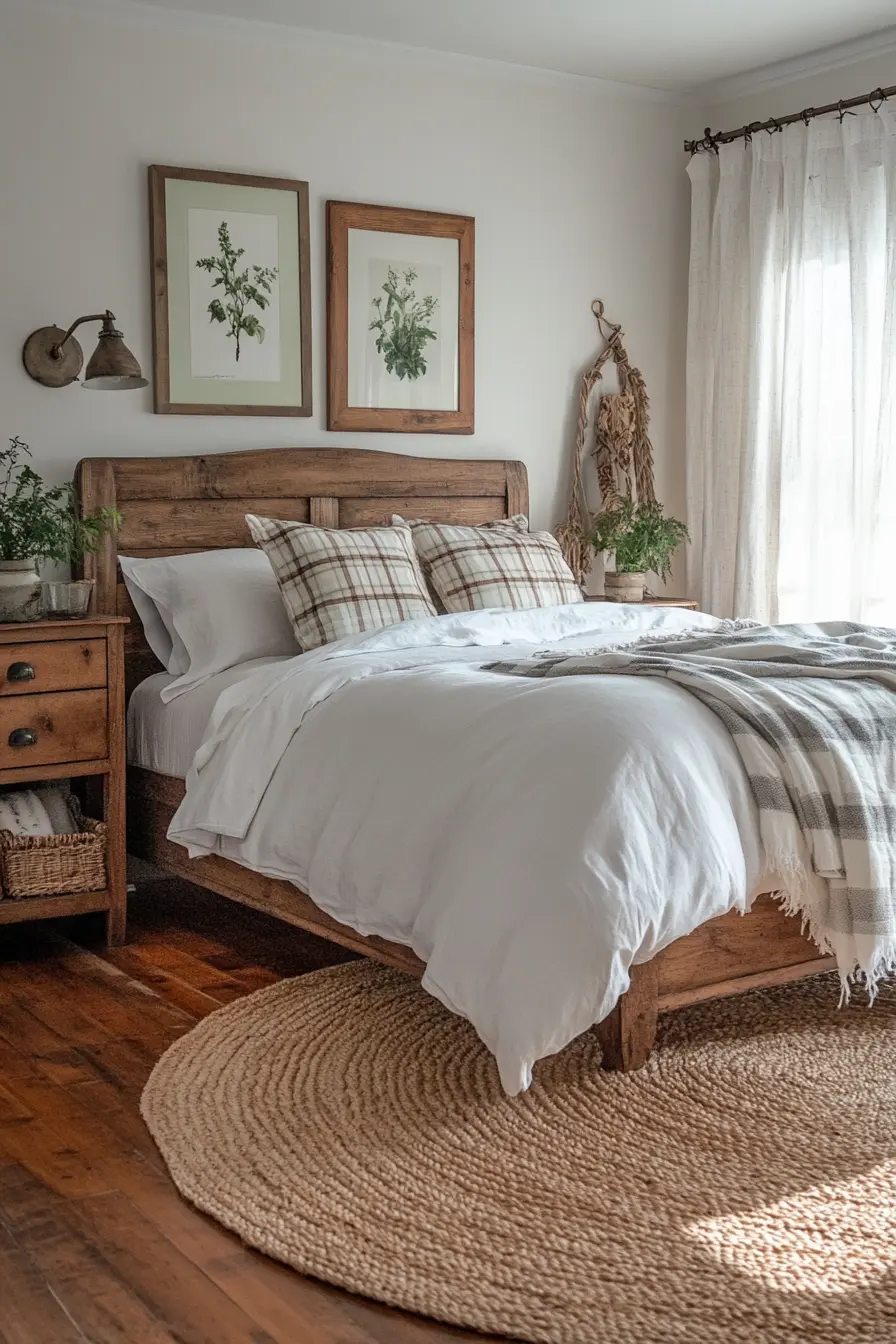 Transform Your Space Rustic Farmhouse Bedroom Ideas