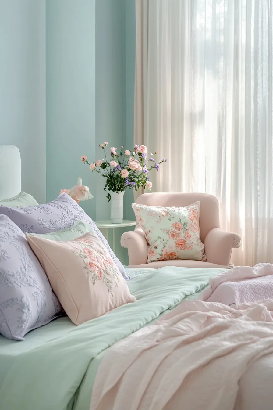 Transform Your Space The Beauty of Calming Pastel Bedrooms