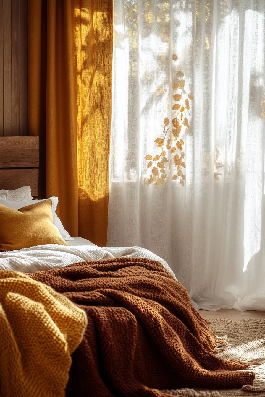 Transform Your Space Using Autumn Warm Tone Bedroom Palettes