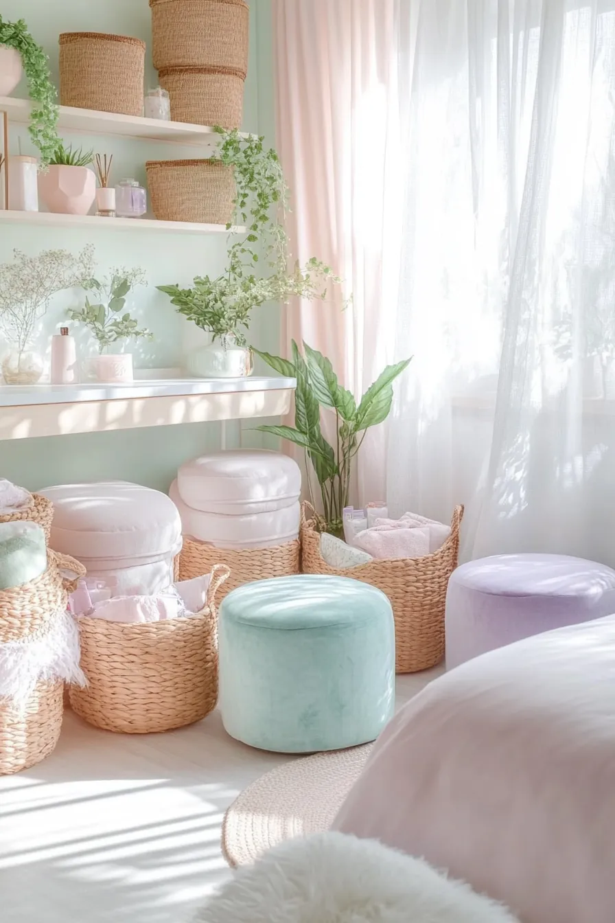 Transform Your Space Using Spring Pastel Bedroom Organization Tips