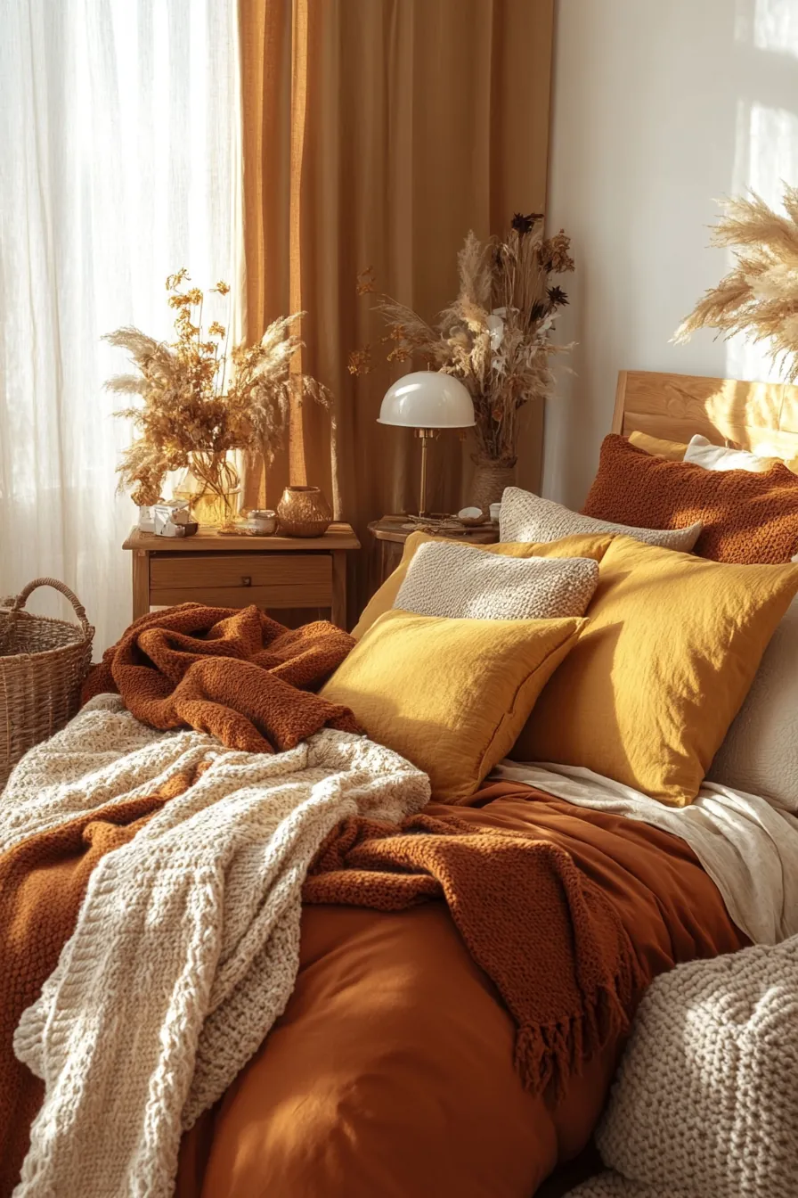Transform Your Space with Autumn Inspired Cottage Bedding Ideas
