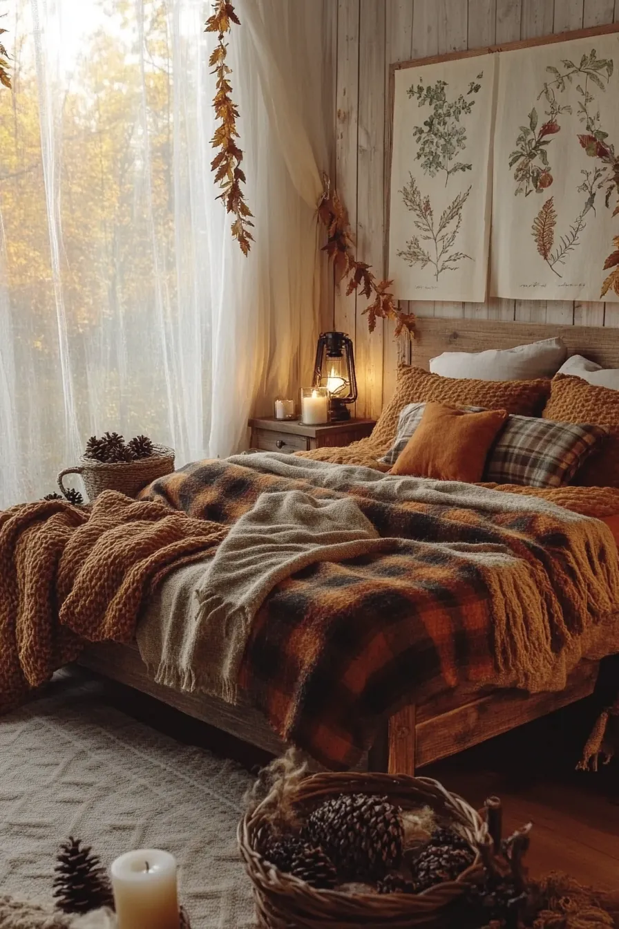 Transform Your Space with Autumn Rustic Bedroom Decor Inspiration