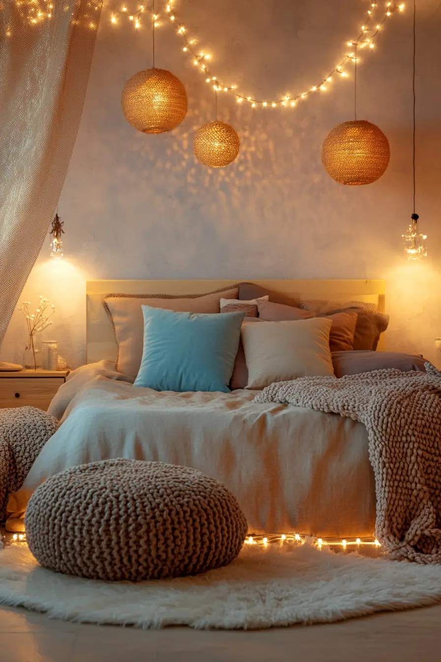 Transform Your Space with Bedroom Mood Lighting Ideas