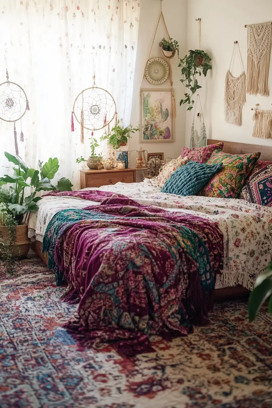 Transform Your Space with Bohemian Bedroom Decor Inspirations