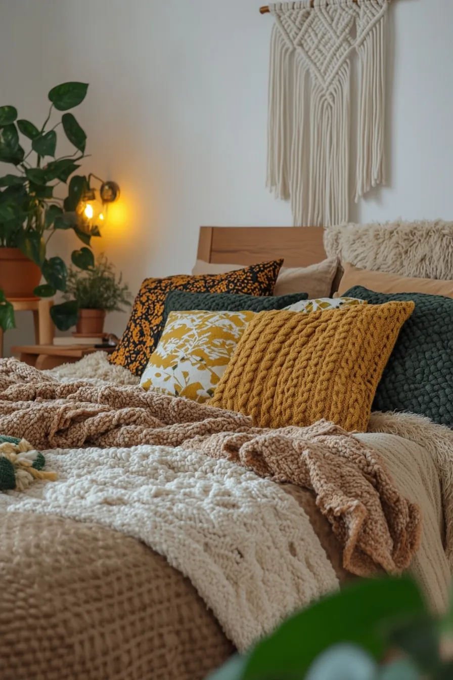 Transform Your Space with Boho Chic Winter Bedding Inspiration Ideas