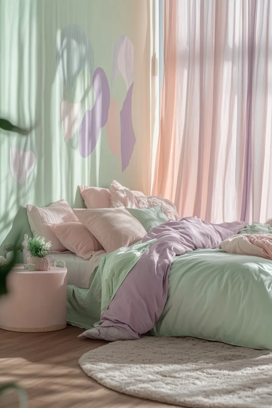 Transform Your Space with Calming Pastel Bedroom Themes