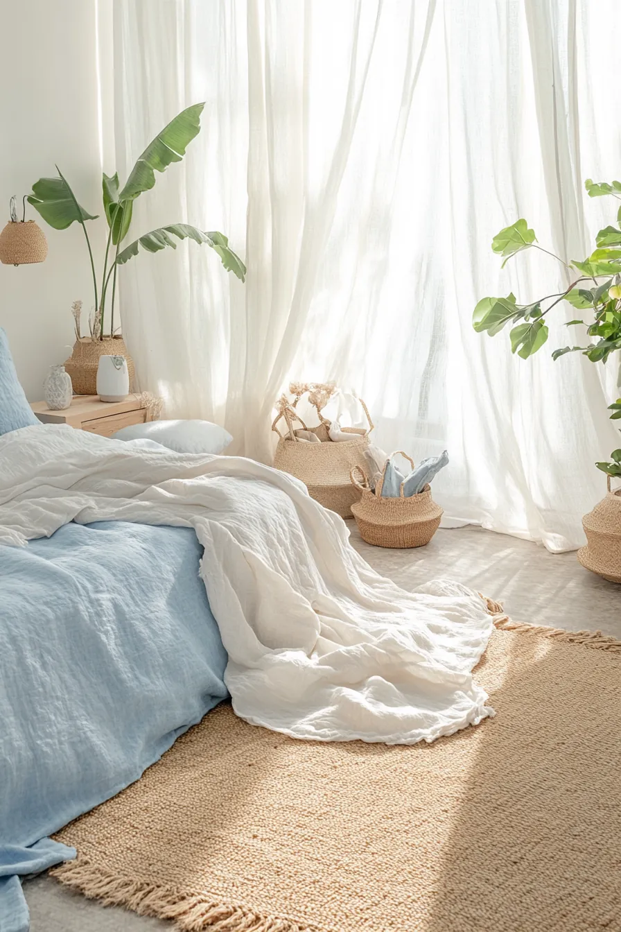 Transform Your Space with Coastal Summer Bedroom Sustainable Accents Inspiration