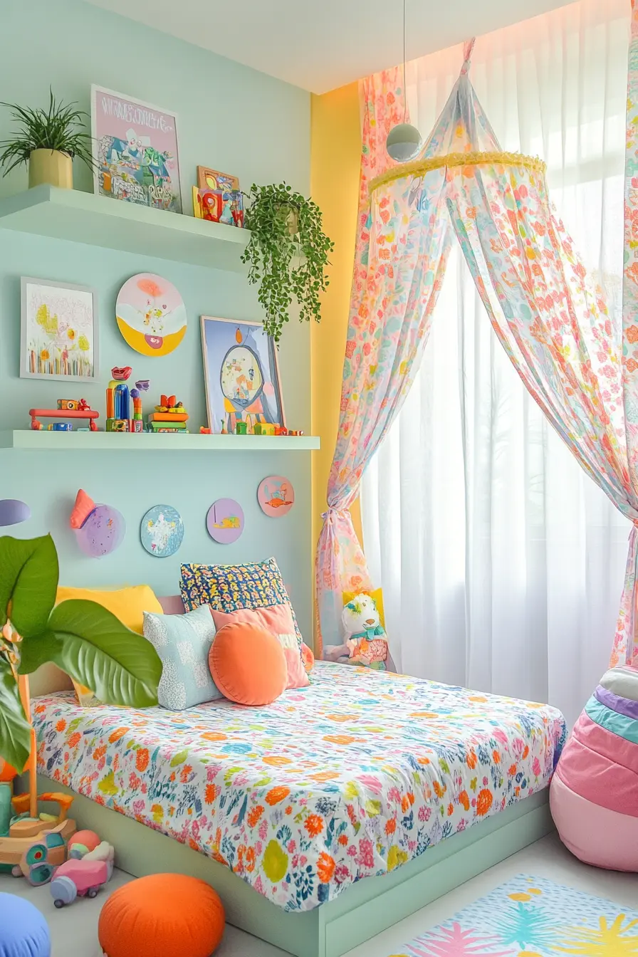 Transform Your Space with Colorful Kids Bedroom Decor