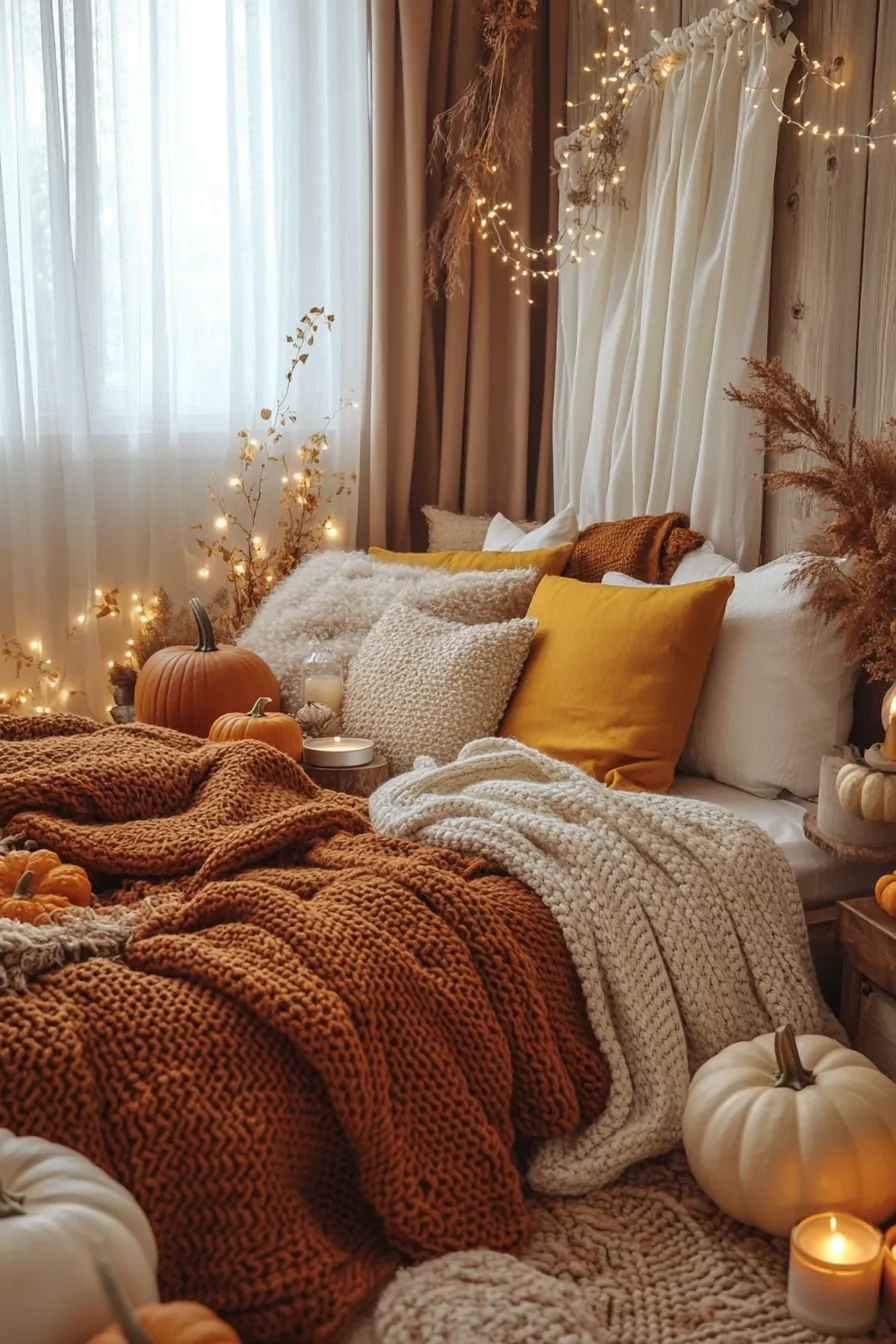 Transform Your Space with Cozy Autumn Bedroom Decor Ideas