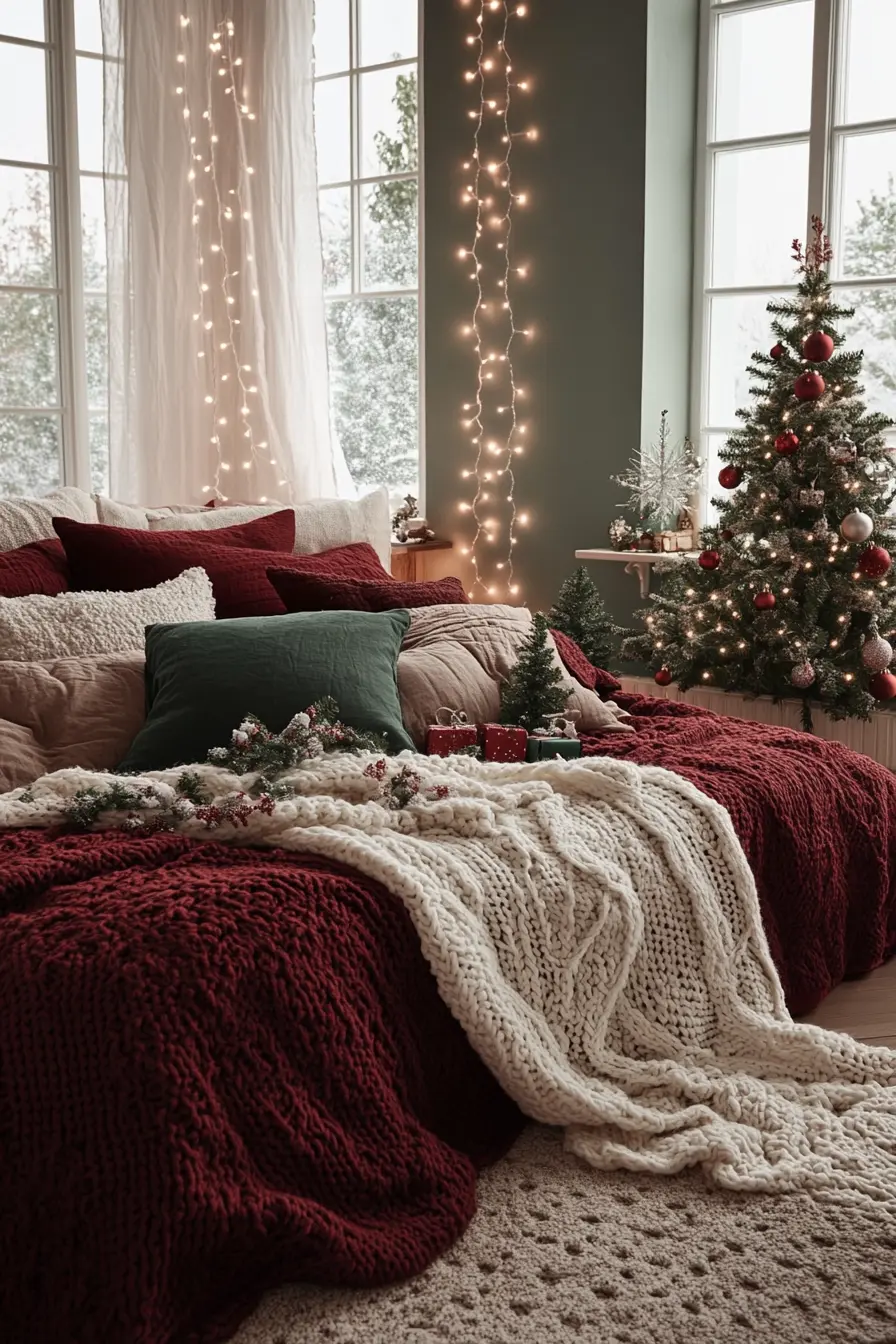 Transform Your Space with Cozy Christmas Bedroom Decor Ideas