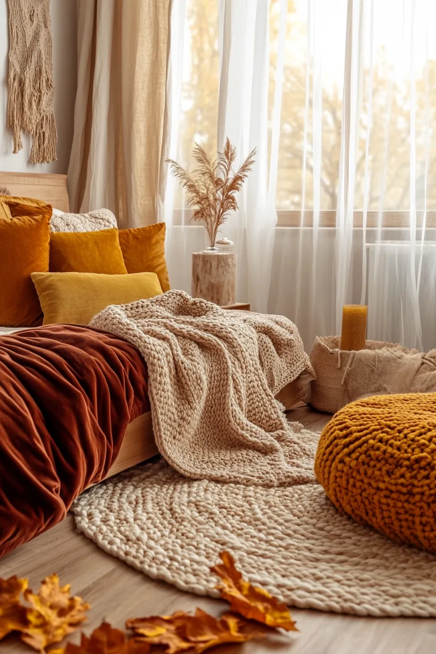 Transform Your Space with DIY Fall Bedroom Color Palettes for Cozy Vibes