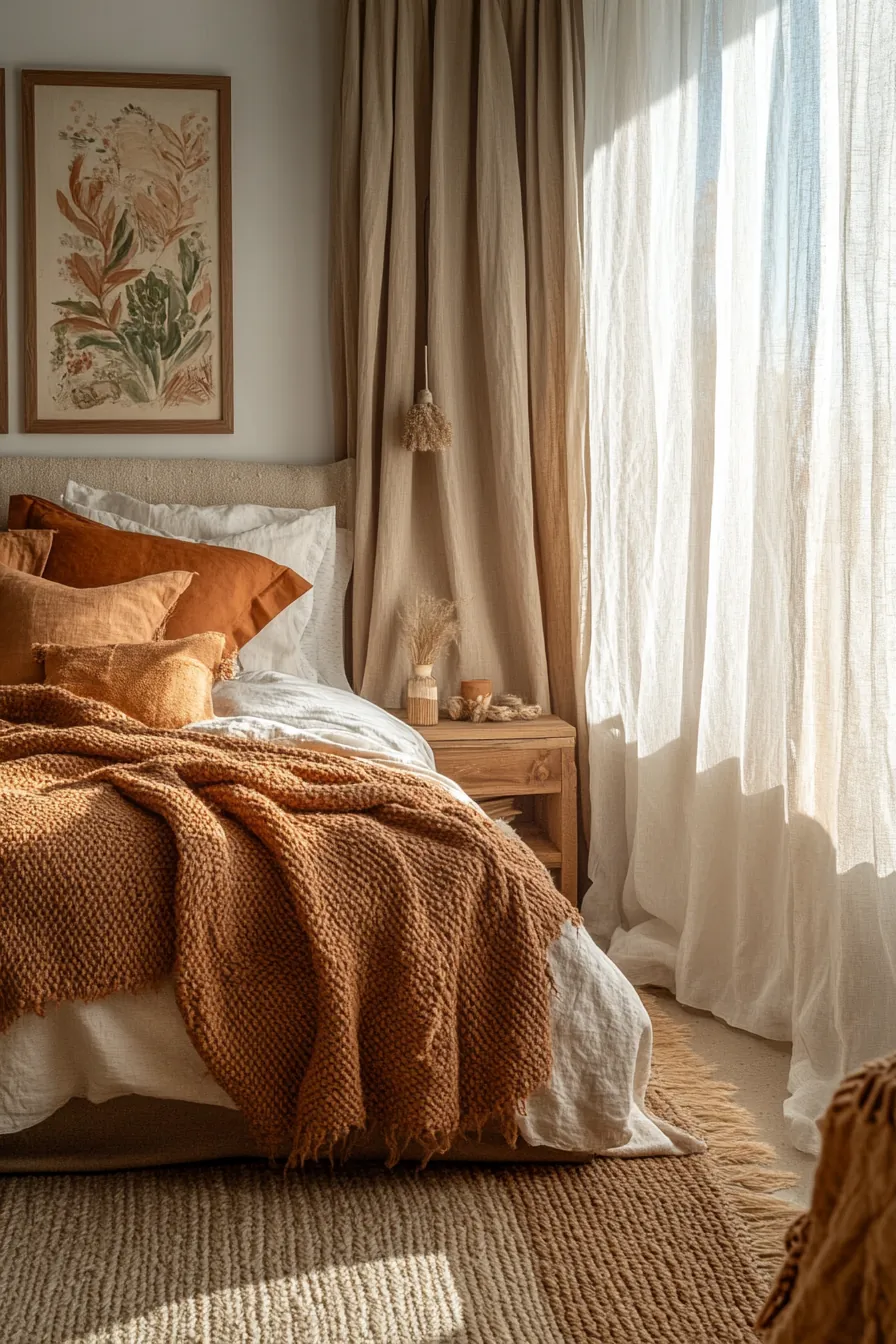 Transform Your Space with Fall Earth Tone Bedroom Decorating Ideas