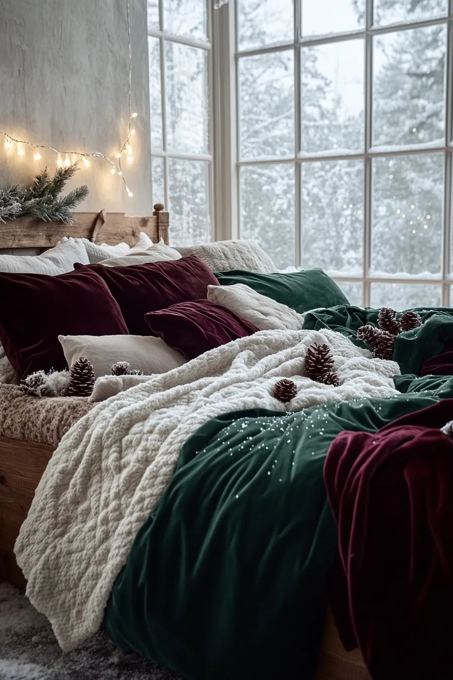 Transform Your Space with Festive Bedroom Decor Winter Season Ideas