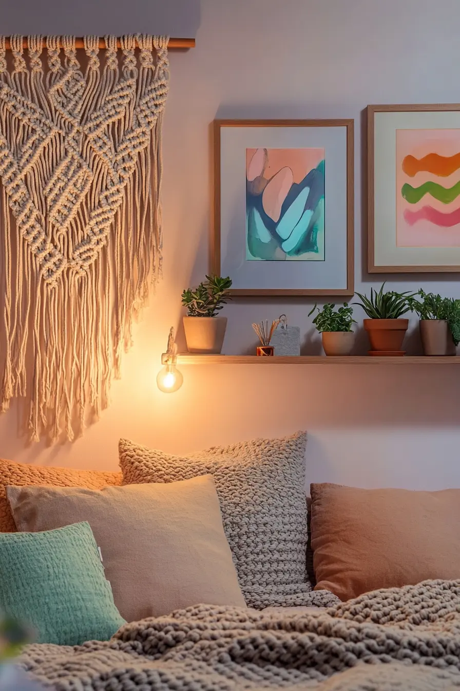 Transform Your Space with Handmade Bedroom Wall Decorations