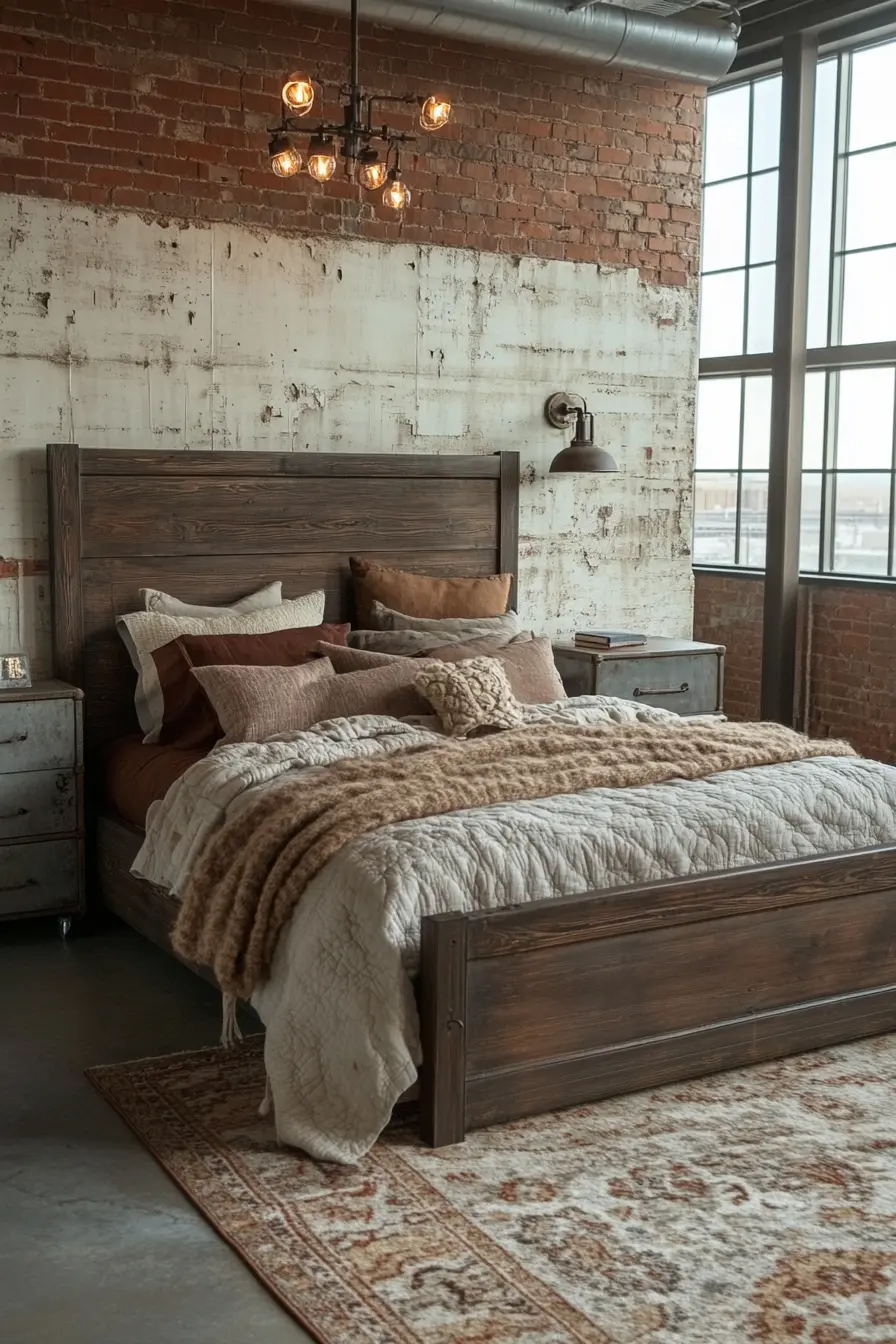 Transform Your Space with Industrial Style Bedroom Furniture Ideas