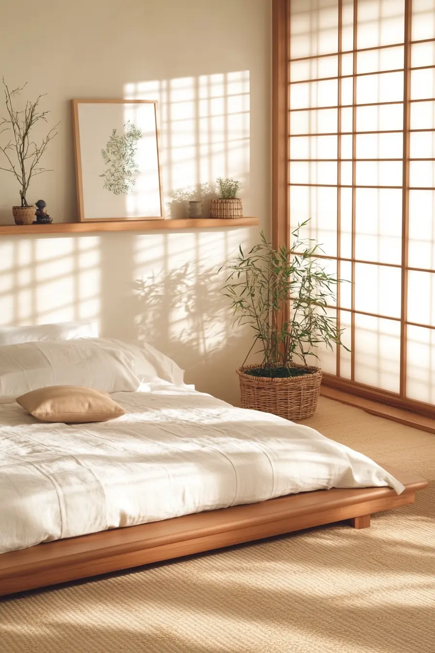 Transform Your Space with Japanese Inspired Minimalist Bedroom Decor