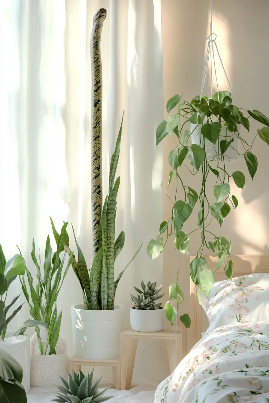 Transform Your Space with Minimalist Bedroom Plants