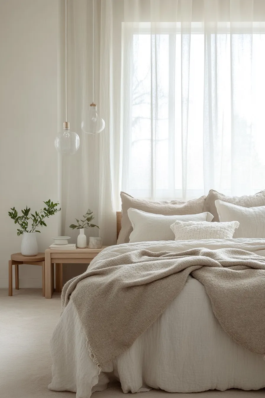 Transform Your Space with Minimalist Winter Bedroom Styling