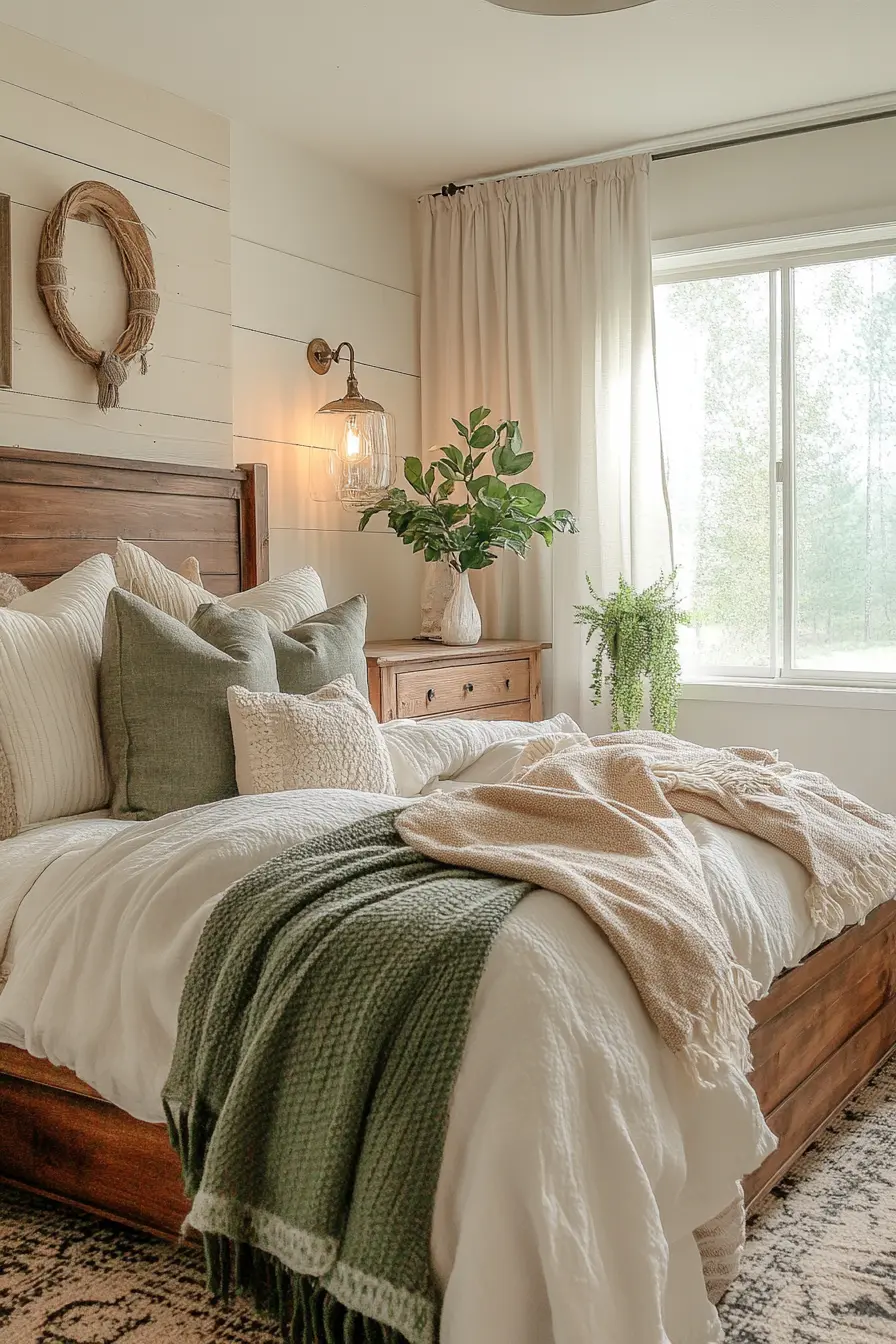 Transform Your Space with Modern Farmhouse Bedroom Decor