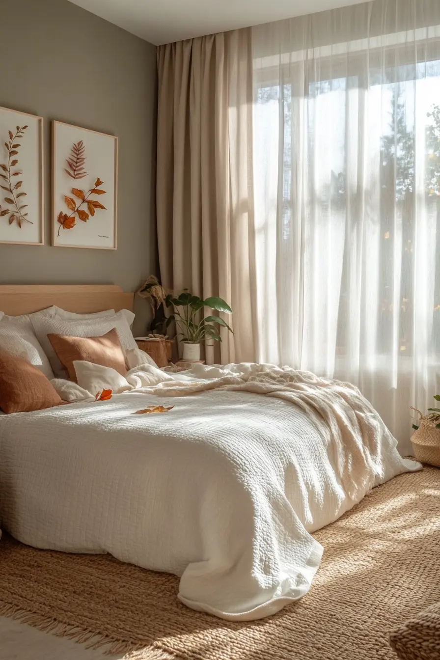 Transform Your Space with Neutral Palette Seasonal Bedroom Ideas