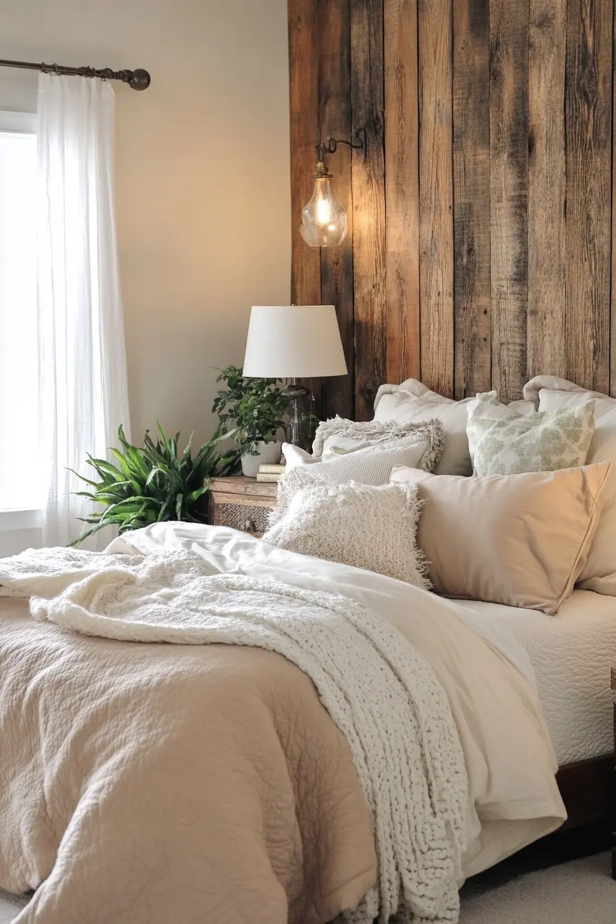 Transform Your Space with Rustic Bedroom Accent Walls