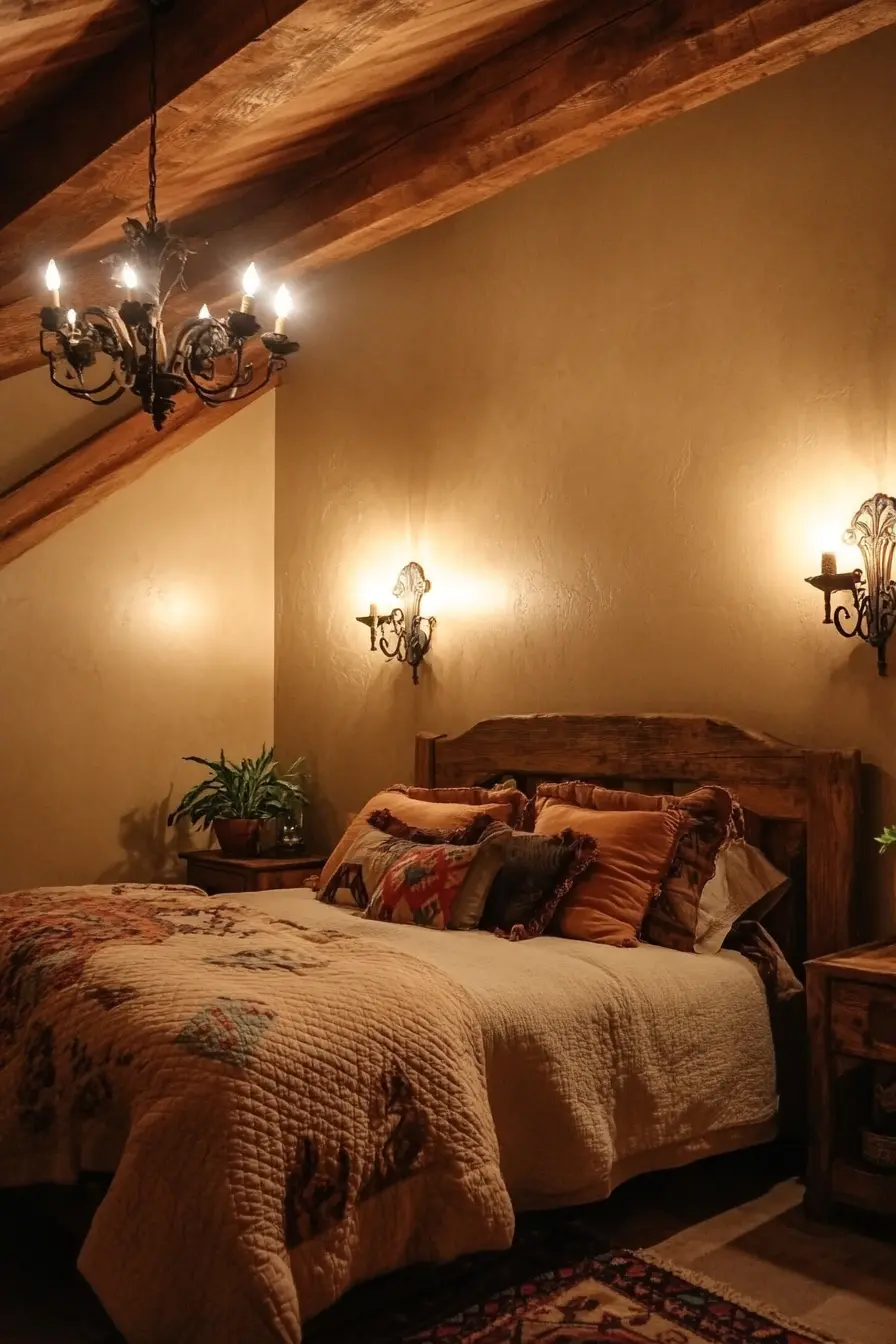 Transform Your Space with Rustic Bedroom Lighting Ideas