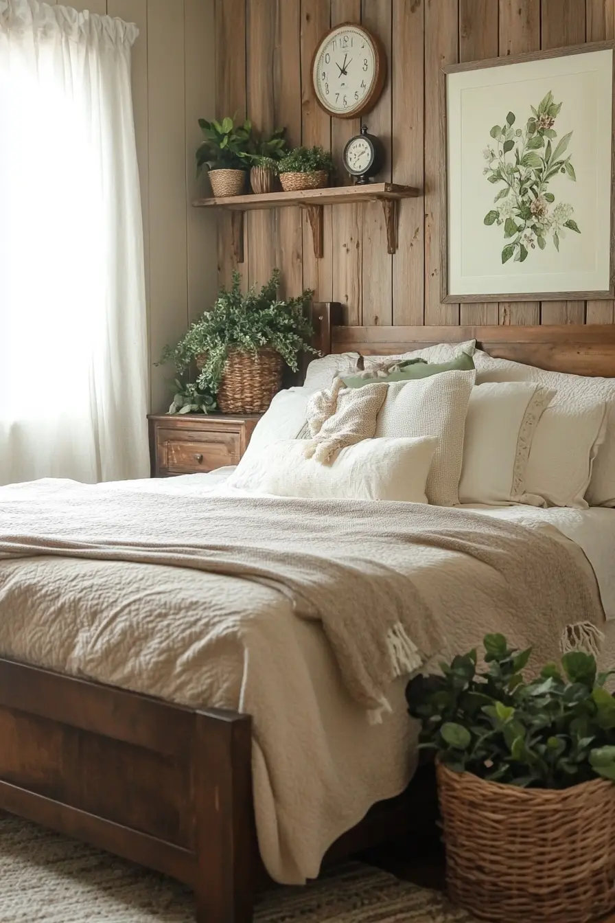 Transform Your Space with Rustic Bedroom Wall Decor Styles