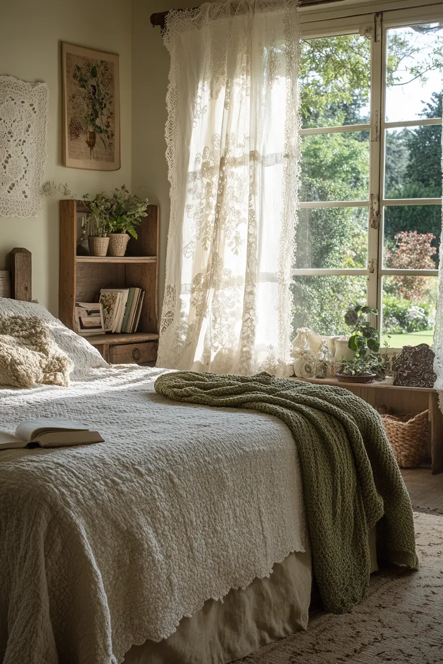 Transform Your Space with Soft Textiles for Vintage Rustic Bedrooms