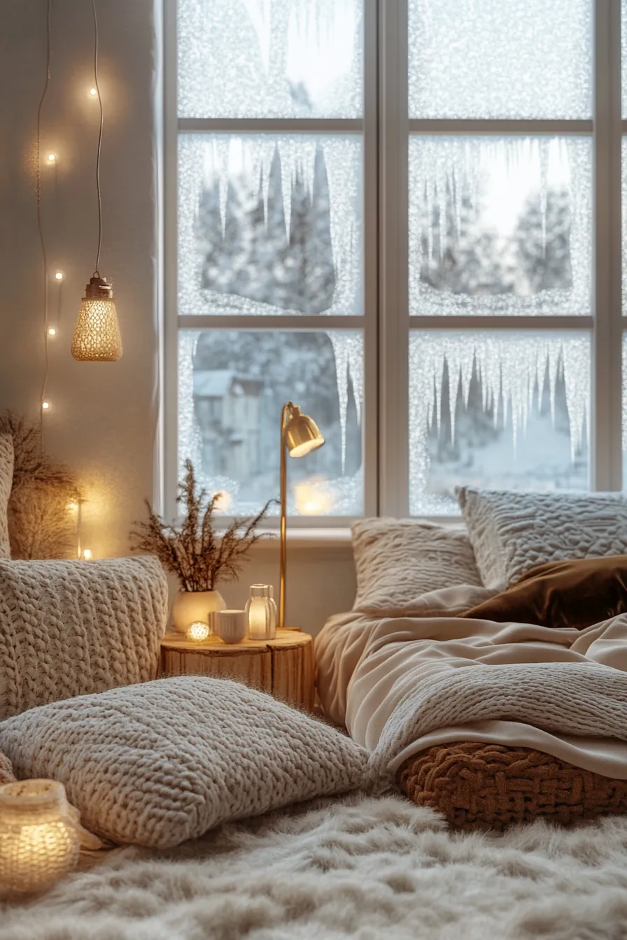Transform Your Space with Soft Winter Bedroom Lighting Ideas