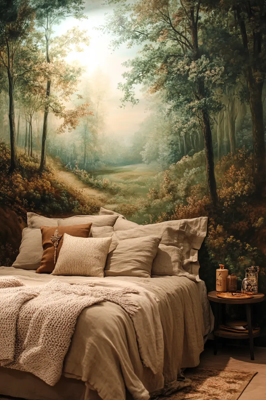 Transform Your Space with Stylish Bedroom Wall Murals