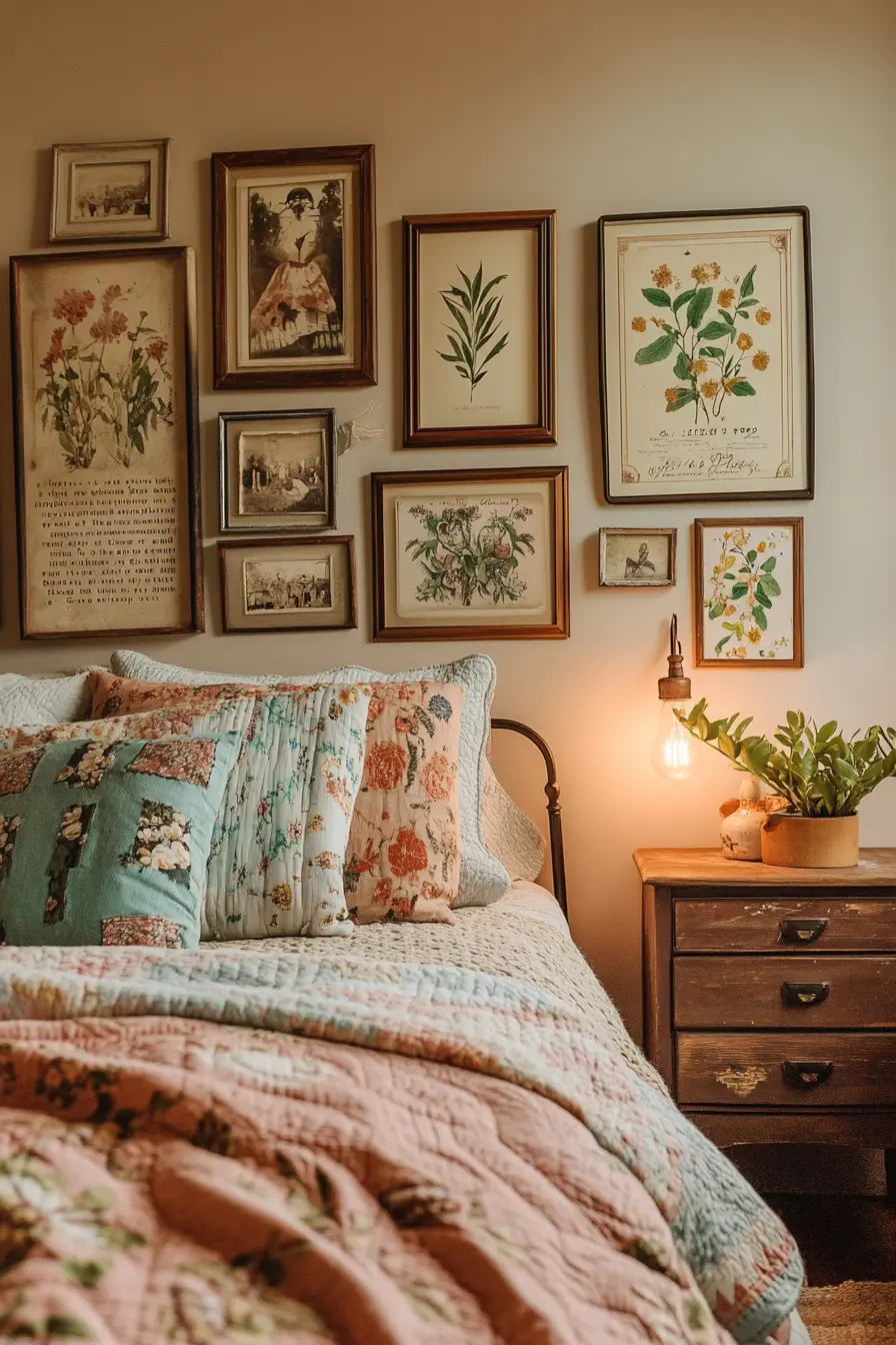 Transform Your Space with Vintage Bedroom Wall Art Ideas