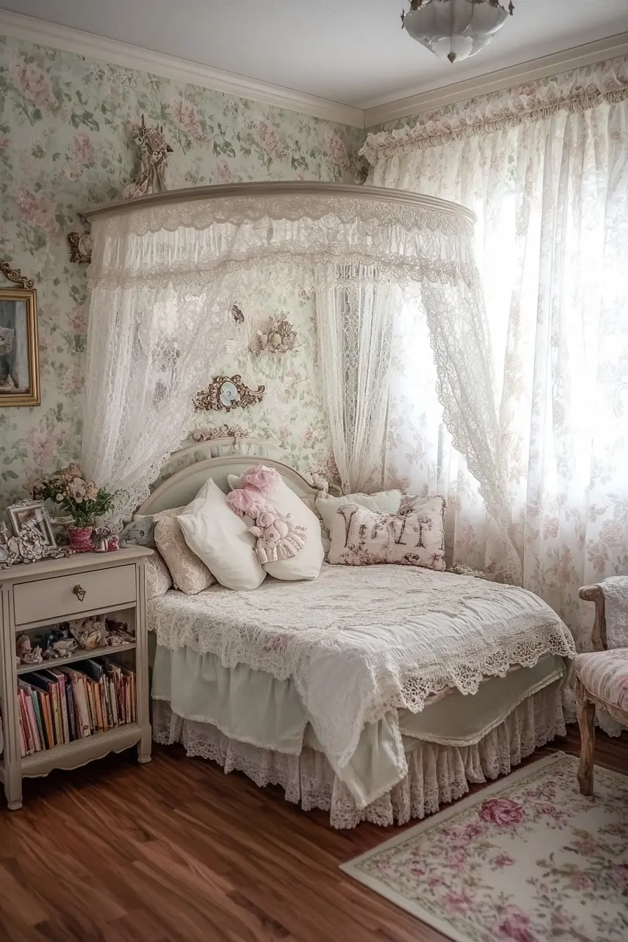Transform Your Space with Vintage Style Girls Bedroom Decor