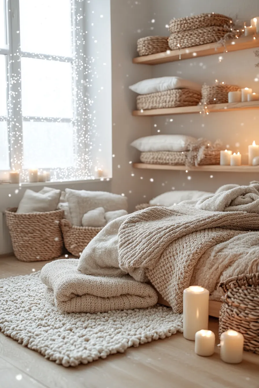 Transform Your Space with Winter Hygge Bedroom Organization and Decor