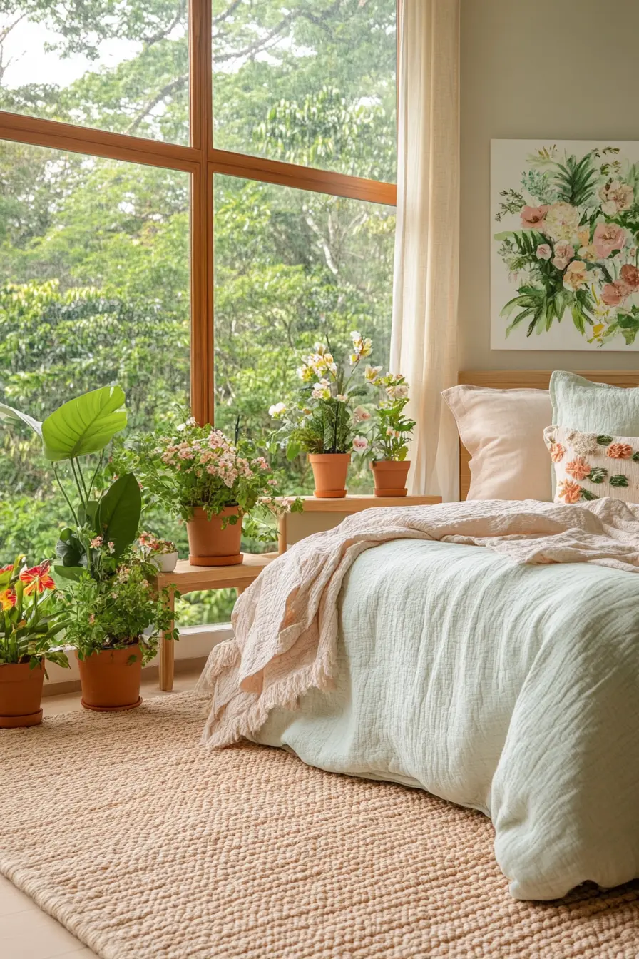 Transform Your Space with a Biophilic Spring Bedroom Makeover