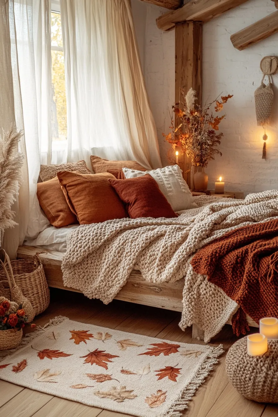 Transform Your Space with an Autumn Cozy Cottage Bedroom Makeover