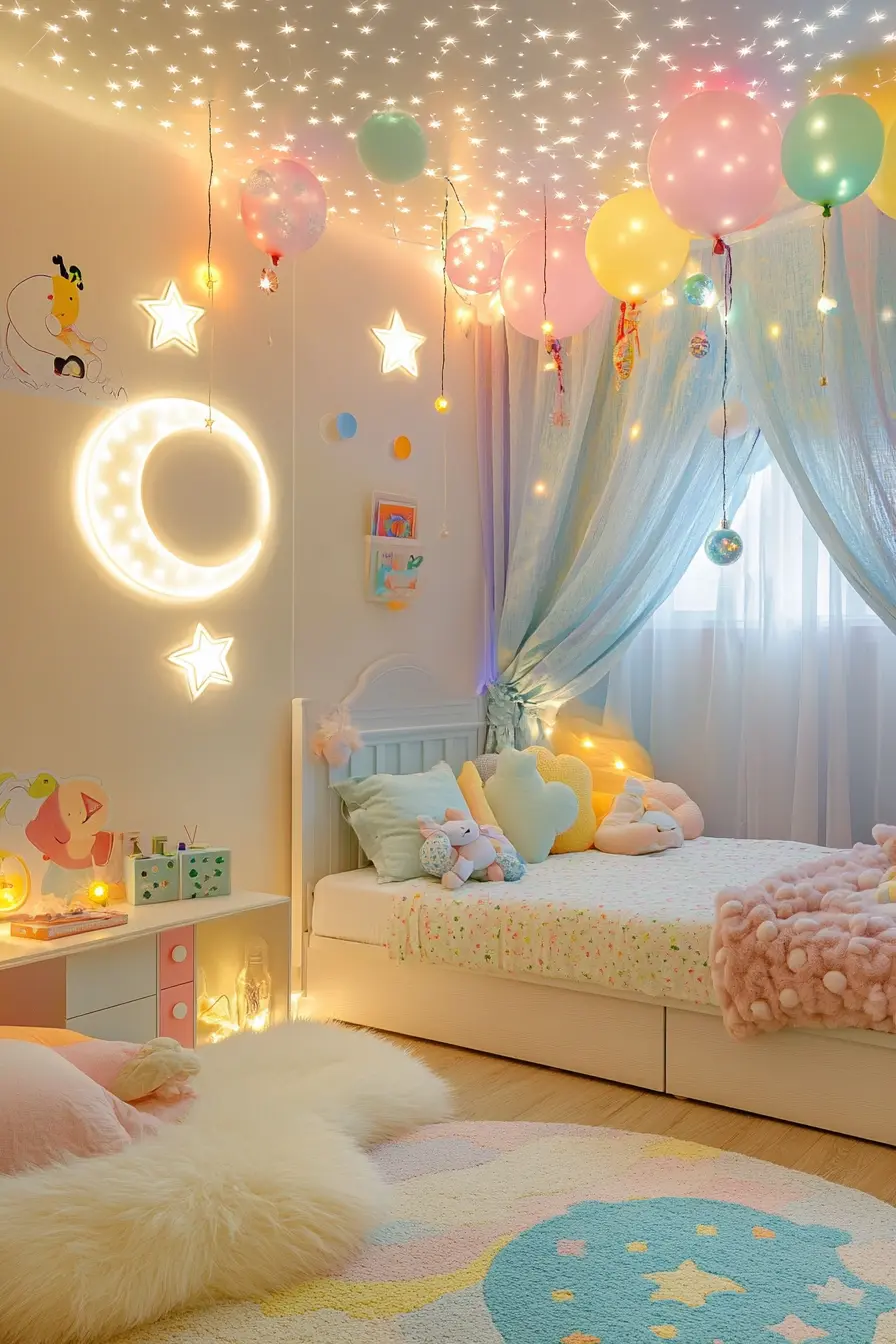 Transformative Lighting Ideas for Whimsical Kids Rooms