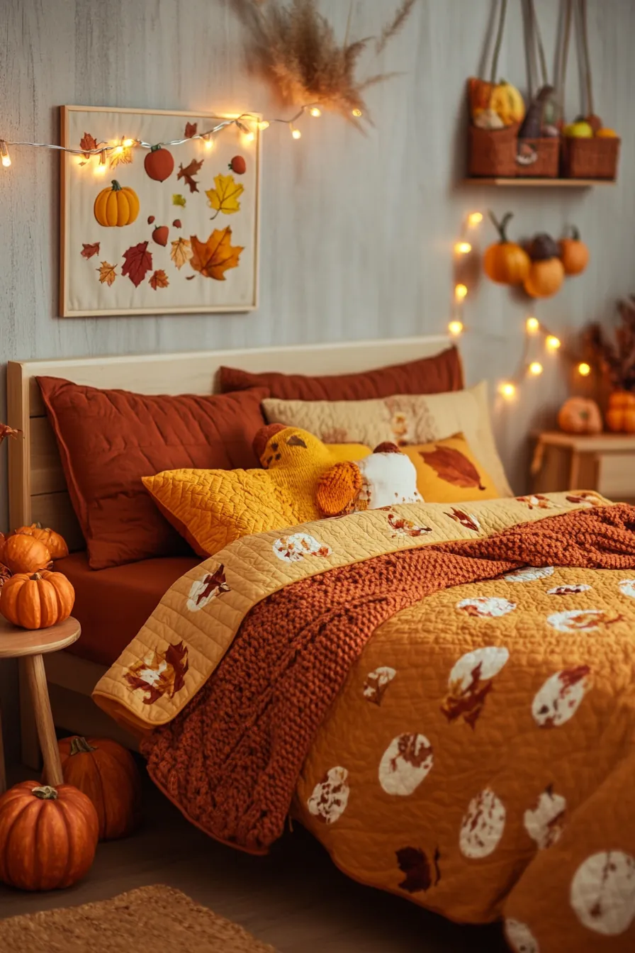 Trending Cozy Autumn Kids Bedding Ideas for Dreamy Bedrooms