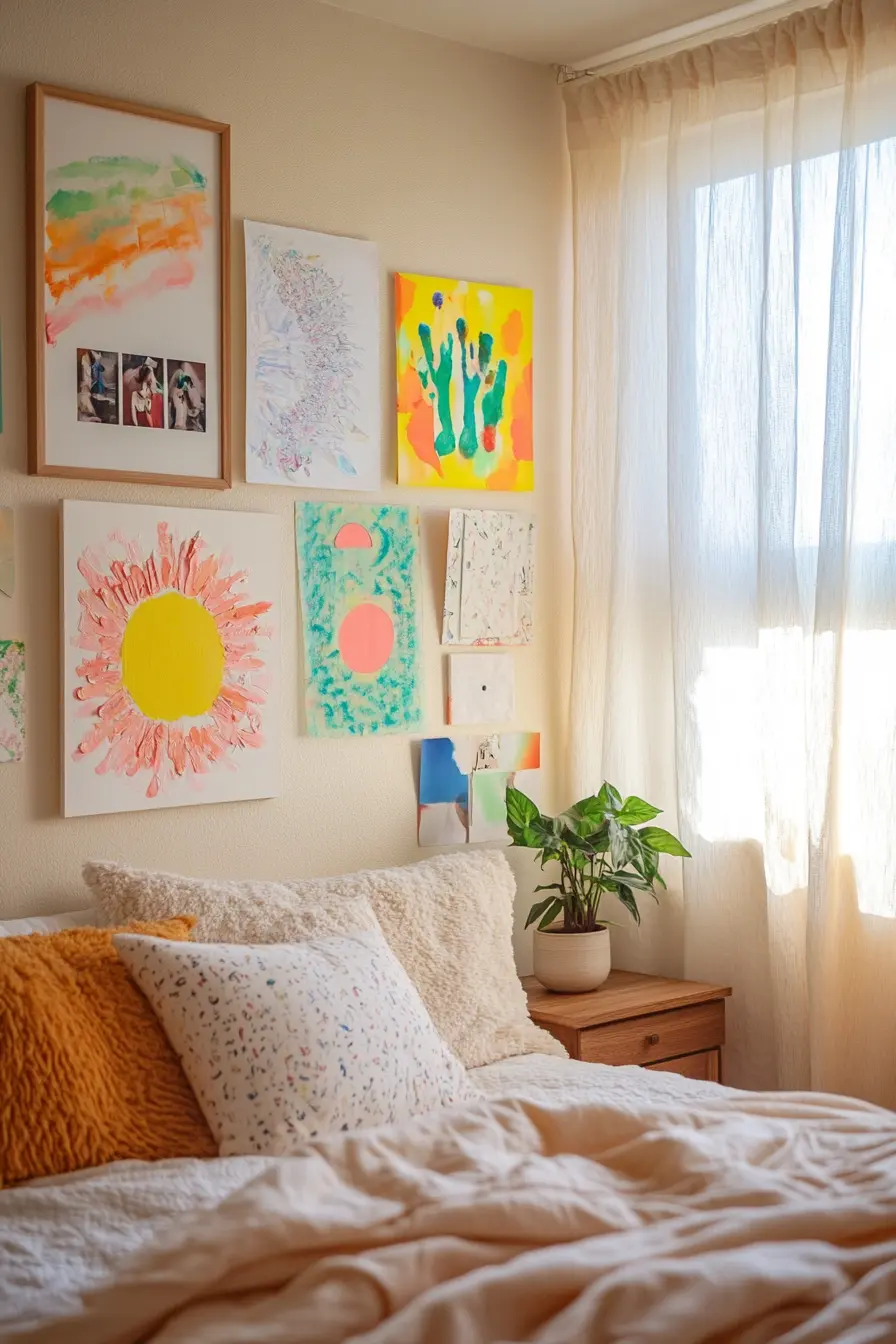 Unique DIY Wall Art to Revitalize Your Bedroom Ambiance
