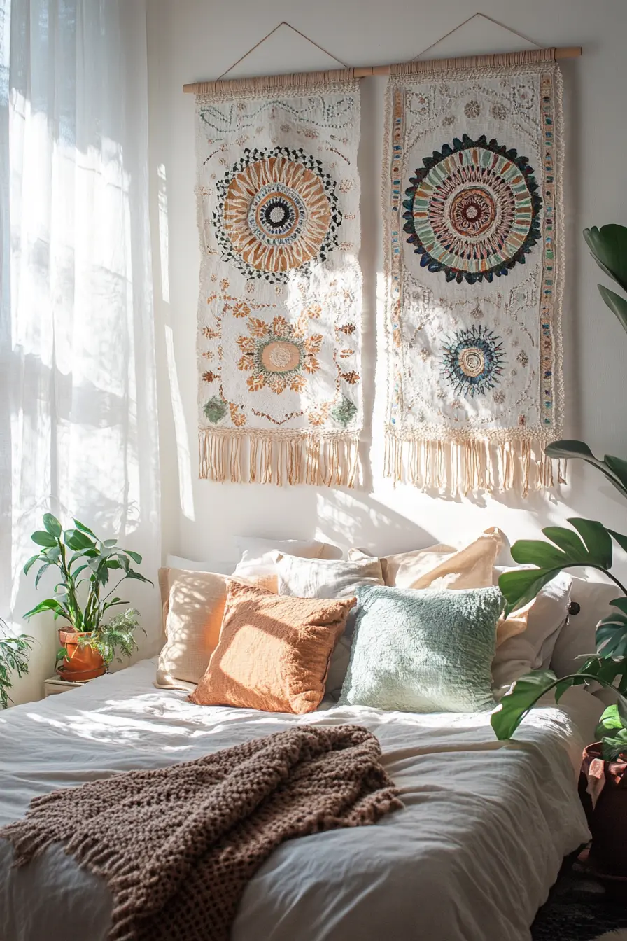 Unique Handmade Wall Hangings to Transform Your Bedroom