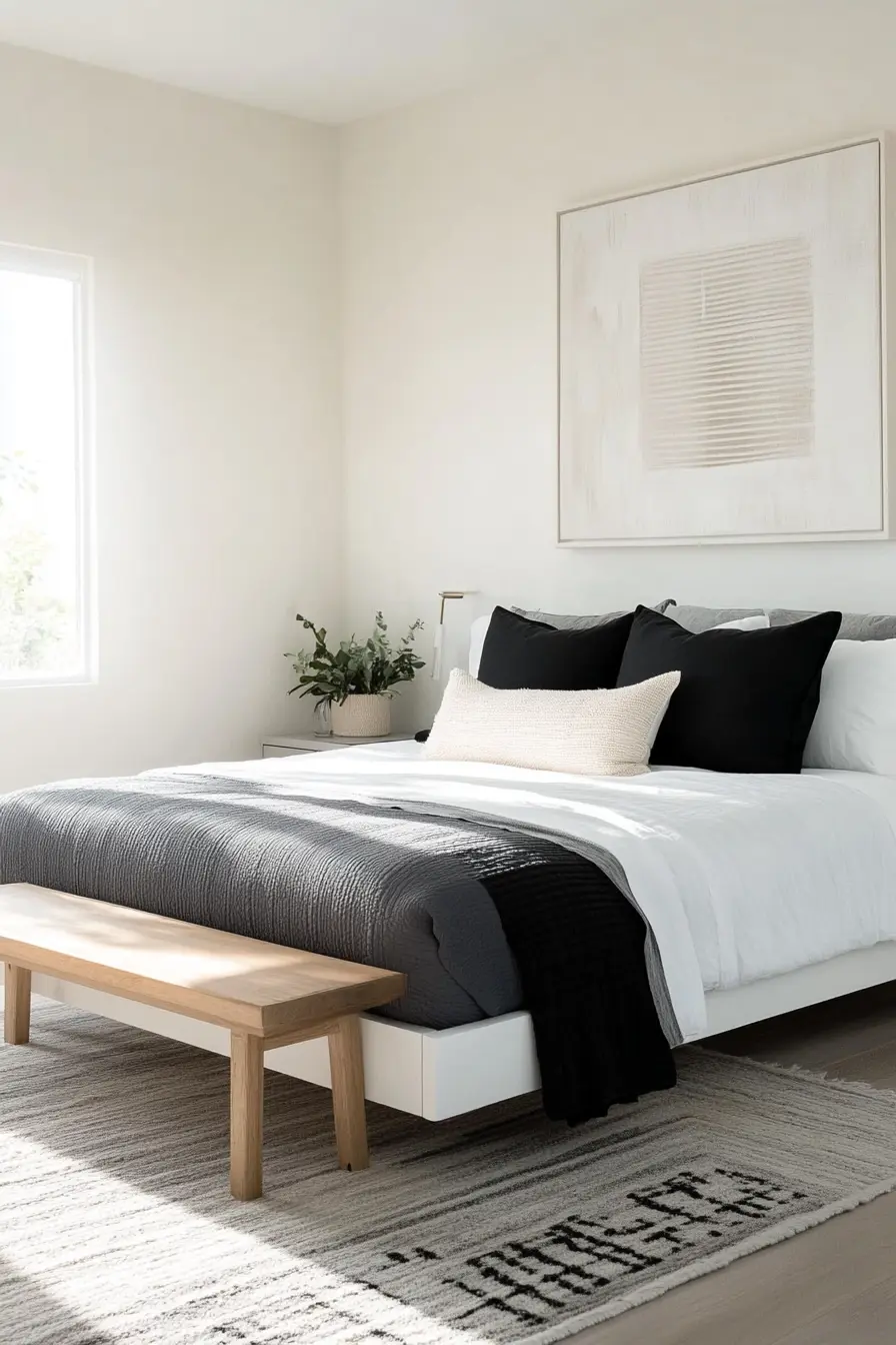 Unlocking The Beauty of Monochrome Minimalist Bedroom Styles