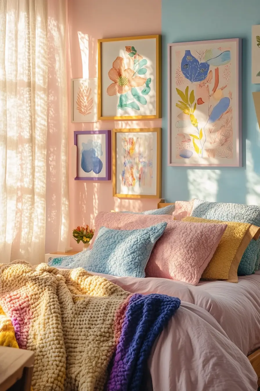 Vibrant Bedroom Art Prints to Brighten Your Home